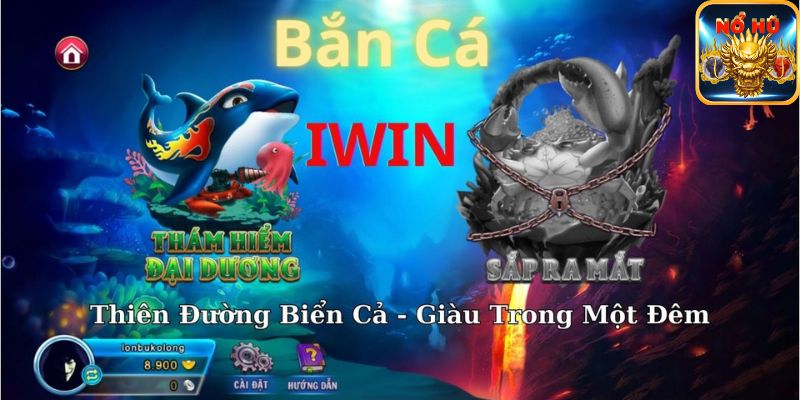 Bắn cá tại cổng game Iwin giúp bạn trở thành thợ săn chuyên nghiệp