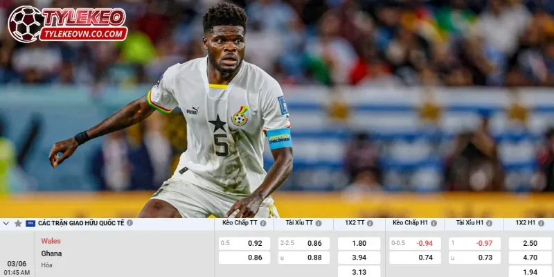 Trận đấu Wales vs Ghana khả năng cao nhiều bàn